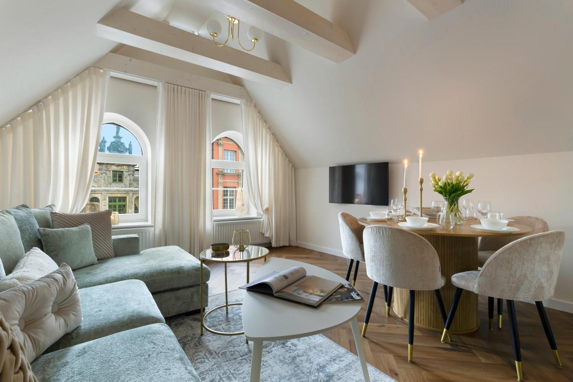 Elite Apartments Dluga Prestige Danzica Esterno foto